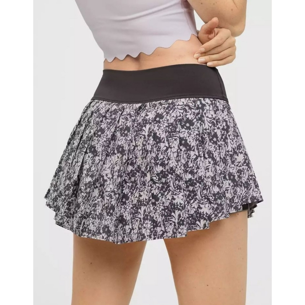 Offline By Aerie Real Me Floral Pleated Tennis Skirt / Skort size XL